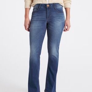 Democracy Blue Bootleg Leg Jeans with Stretch